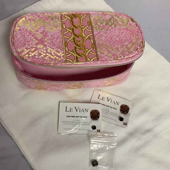 3 LE VIAN chocolate color gemstones - Picture 5 of 5